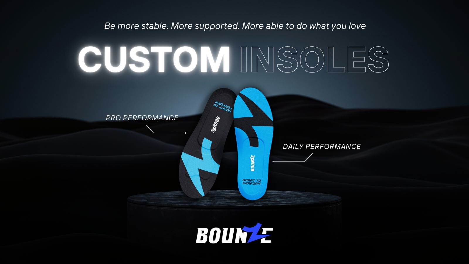 Preview of worth it BOUNZE Daily and Pro Performance custom Insoles