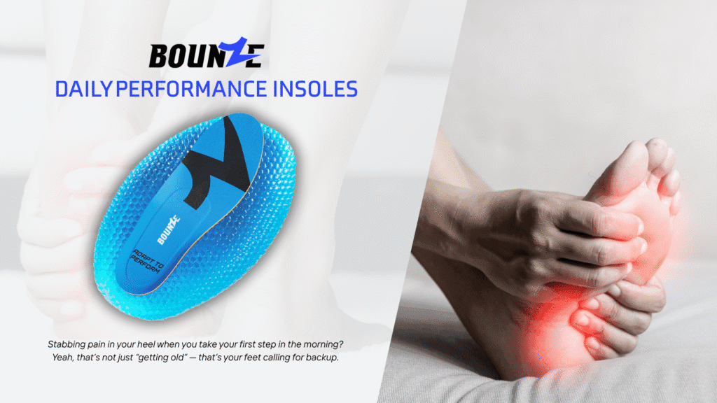 bounze daily as insoles for plantar fasciitis