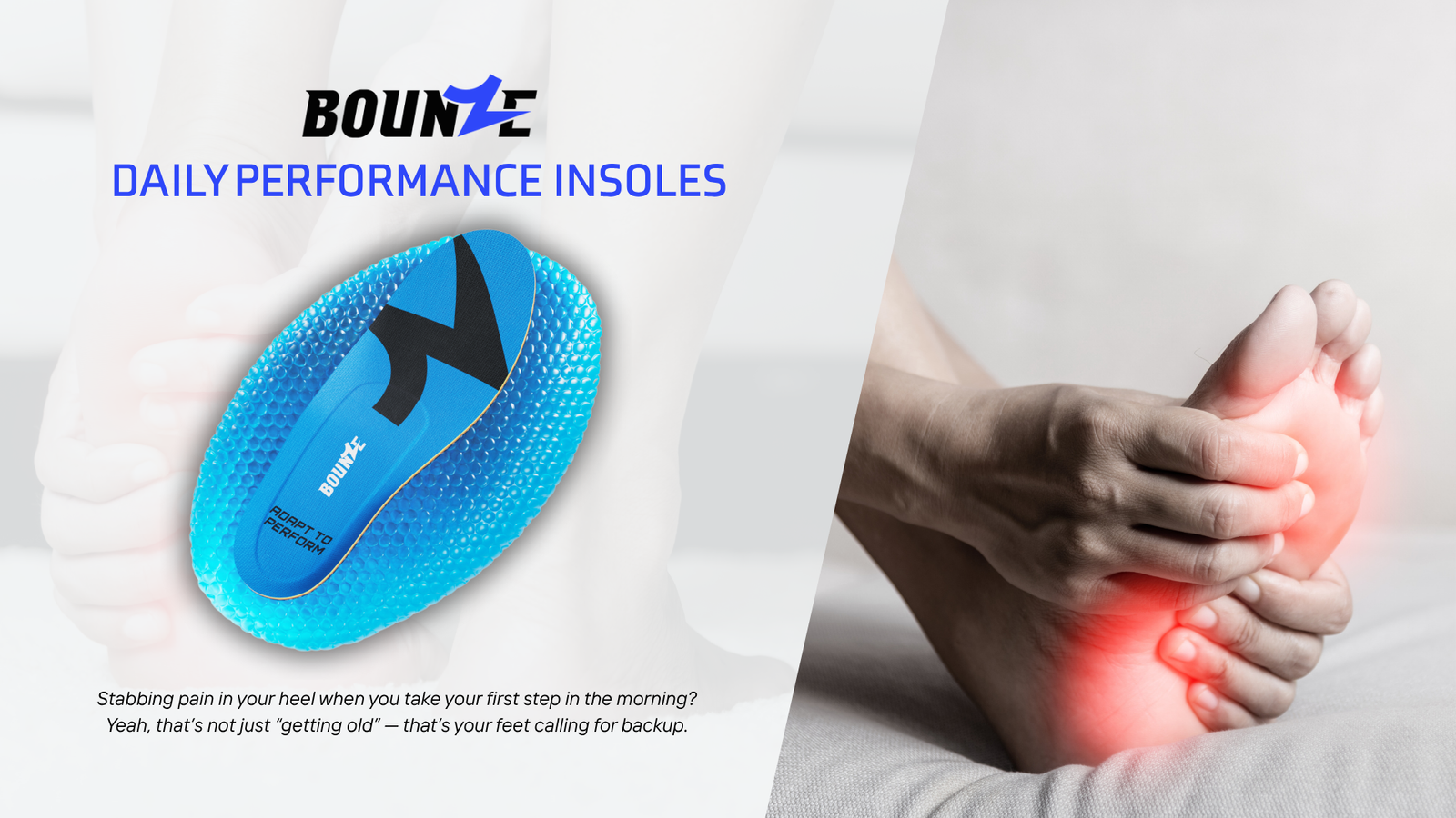 bounze daily as insoles for plantar fasciitis