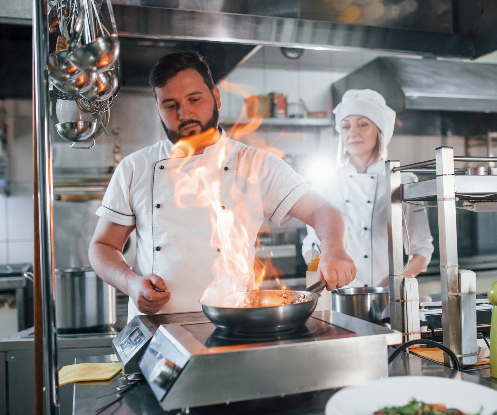 chefs cooking and standing all day without custom insoles