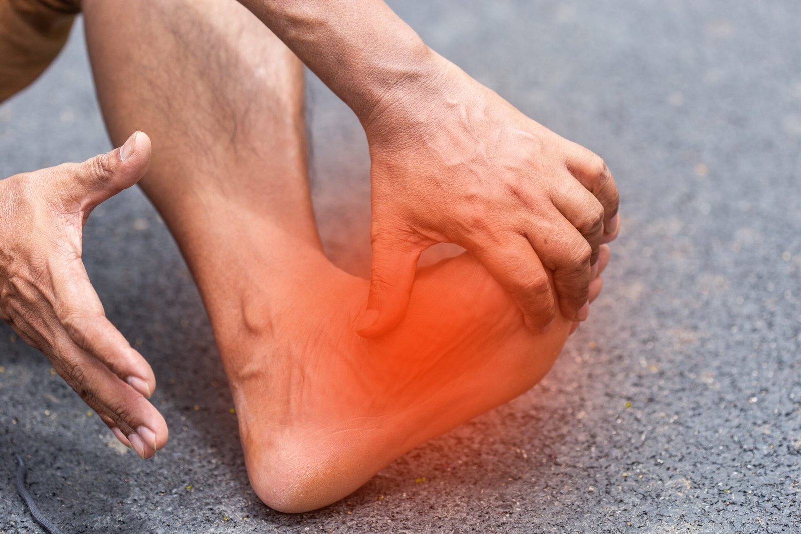 experiencing foot because of lack of insoles for plantar fasciitis