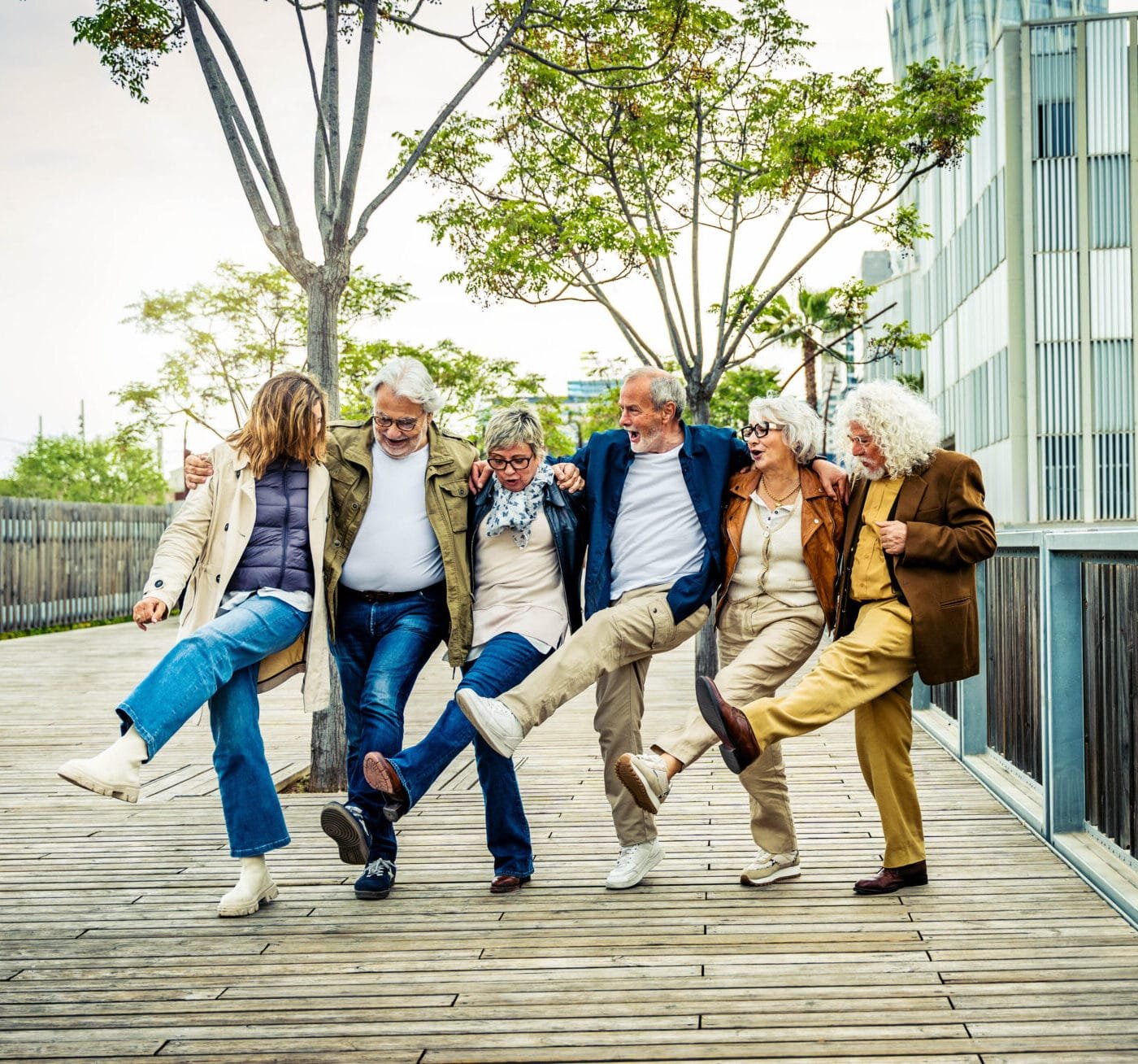 Active elders enjoying outdoor activities with proper foot support from bounze insoles